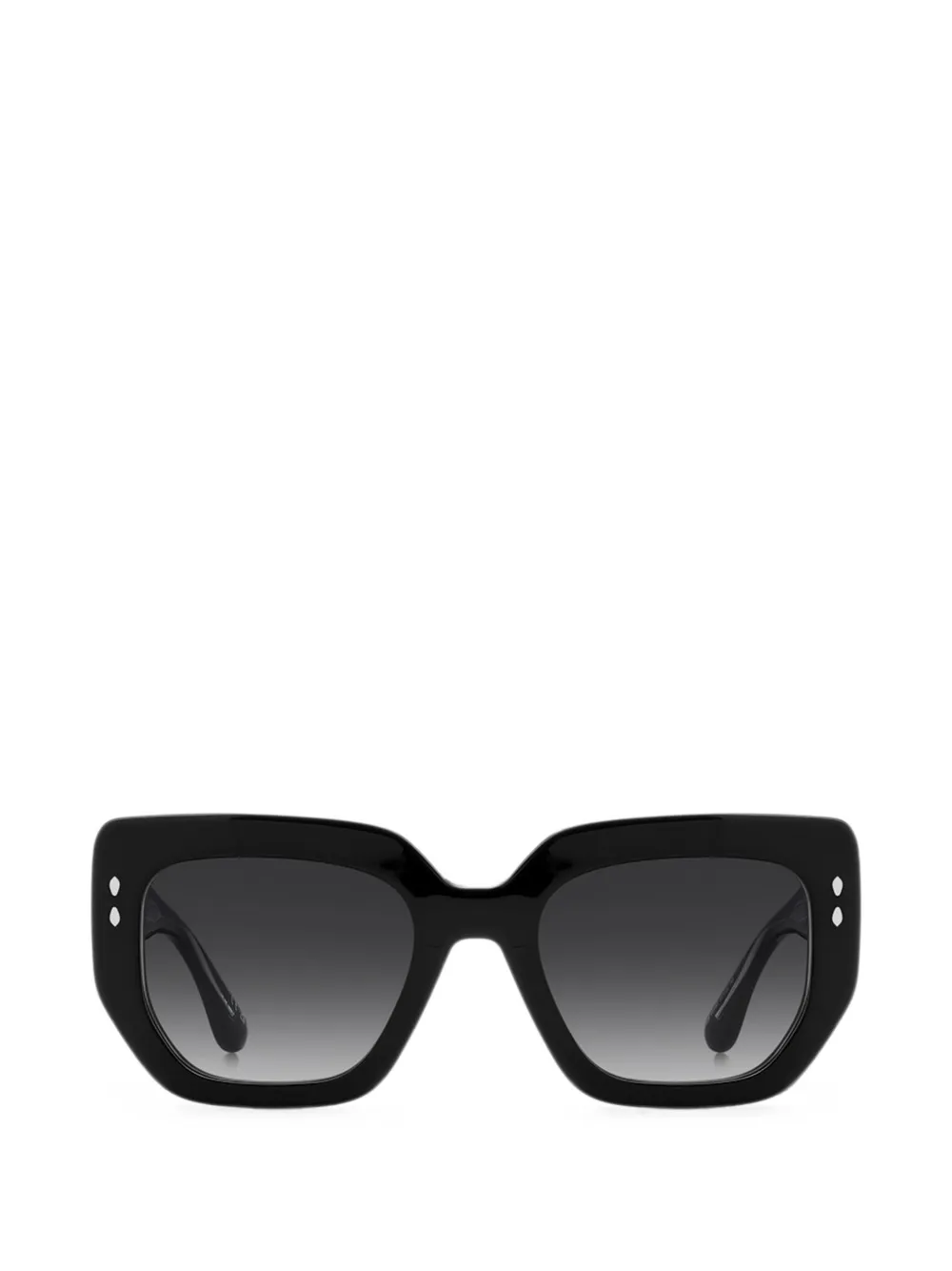 ISABEL MARANT rectangle-frame sunglasses - Schwarz