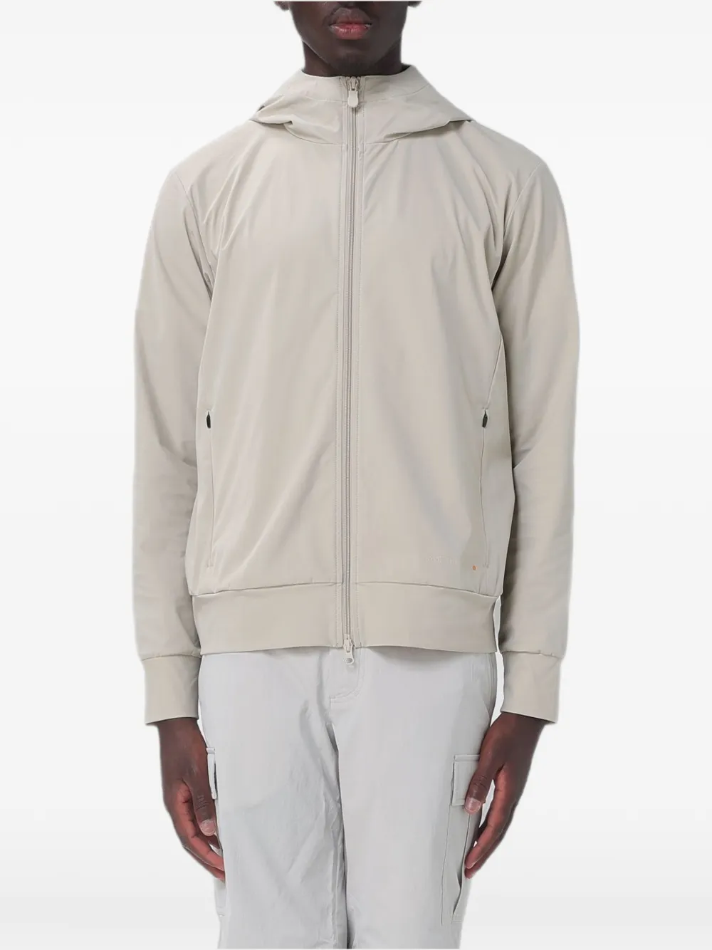 Save The Duck Kids Tulio hooded bomber jacket - Nude