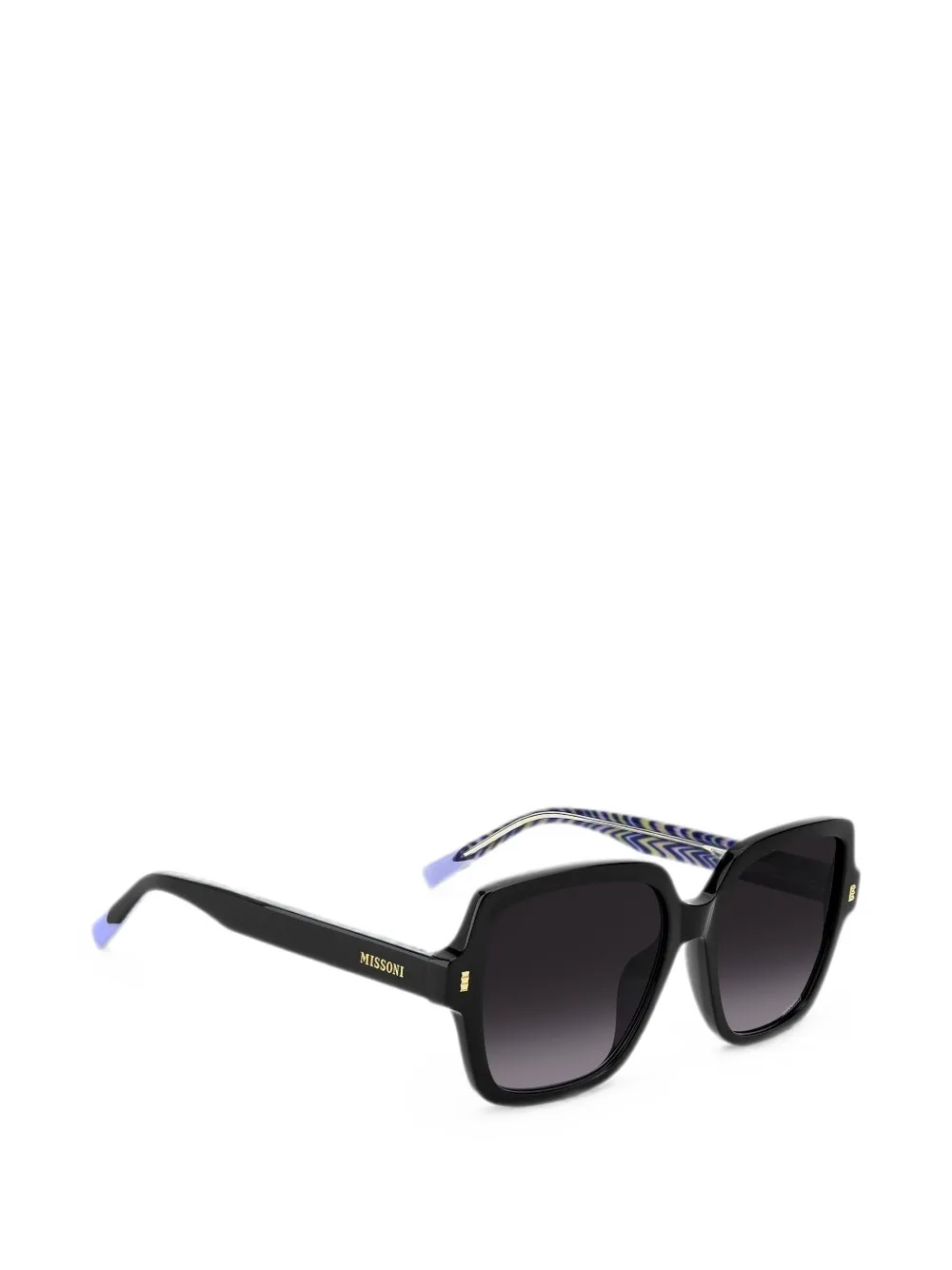 MISSONI EYEWEAR square-frame sunglasses Zwart