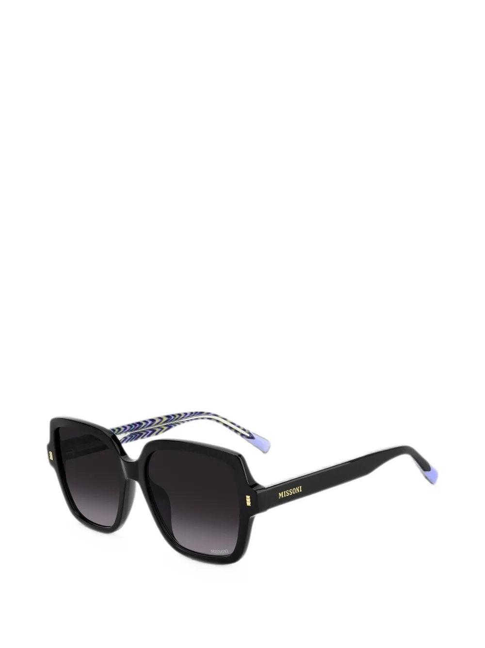 MISSONI EYEWEAR square-frame sunglasses Zwart