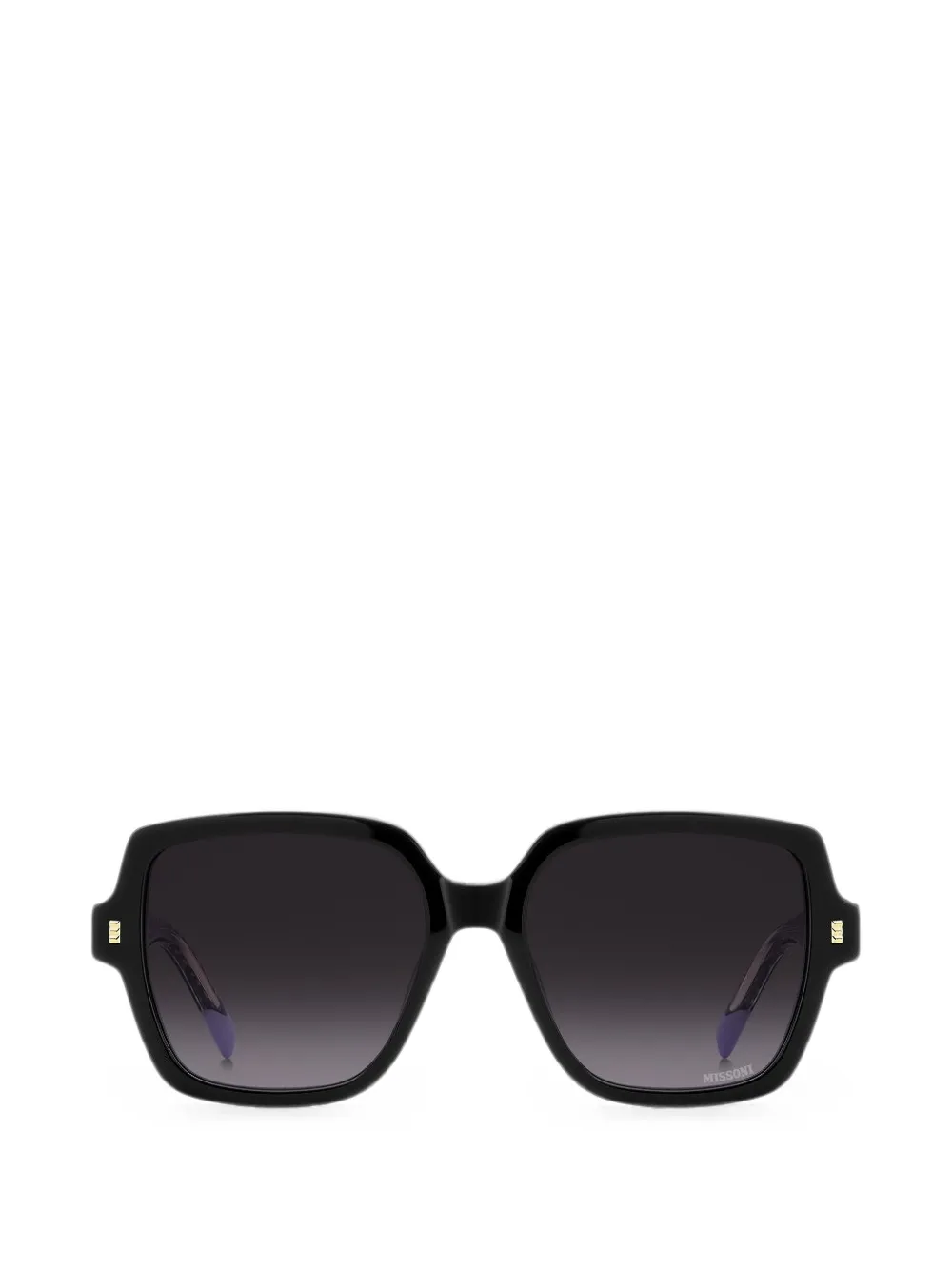 MISSONI EYEWEAR square-frame sunglasses Zwart