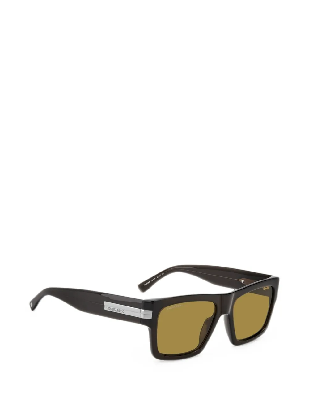 DSQUARED2 EYEWEAR Zonnebril met vierkant montuur Bruin