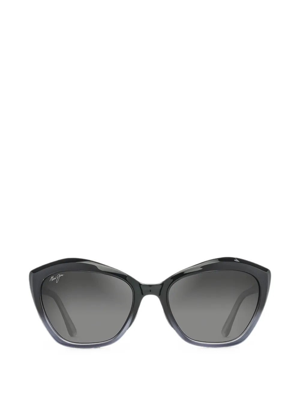 Maui Jim Lotus geometric-frame sunglasses - Schwarz