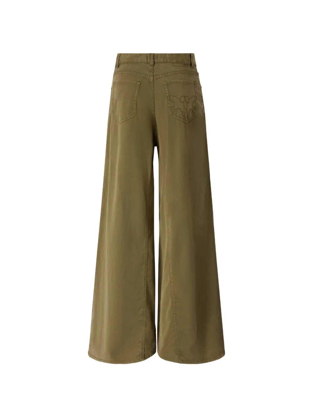PINKO Winona jeans met wijde pijpen Groen