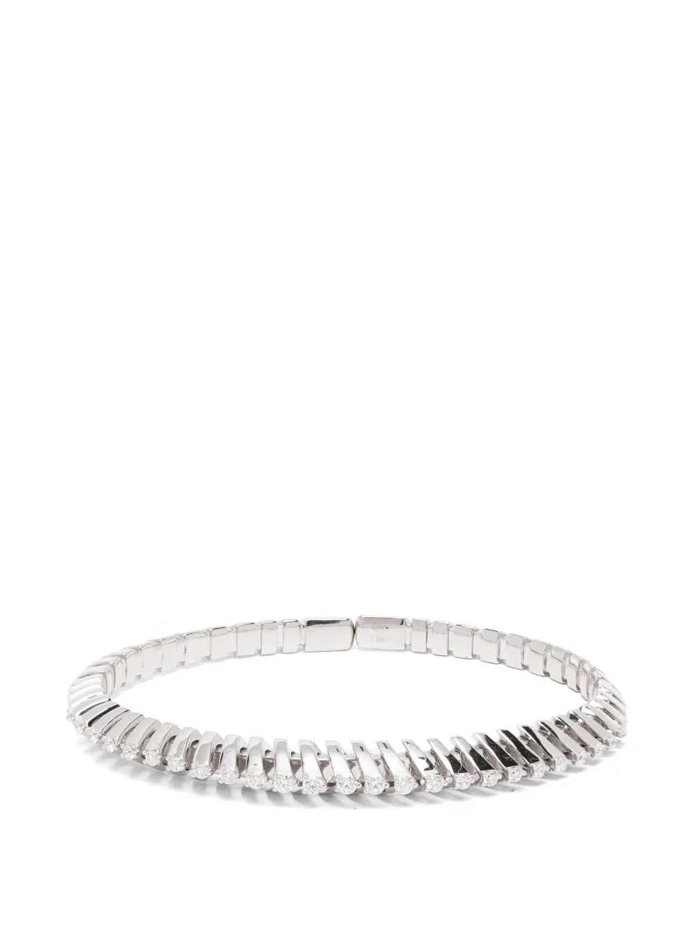 FerriFirenze Bracciale Soffio Mini-Me con diamanti - Argento