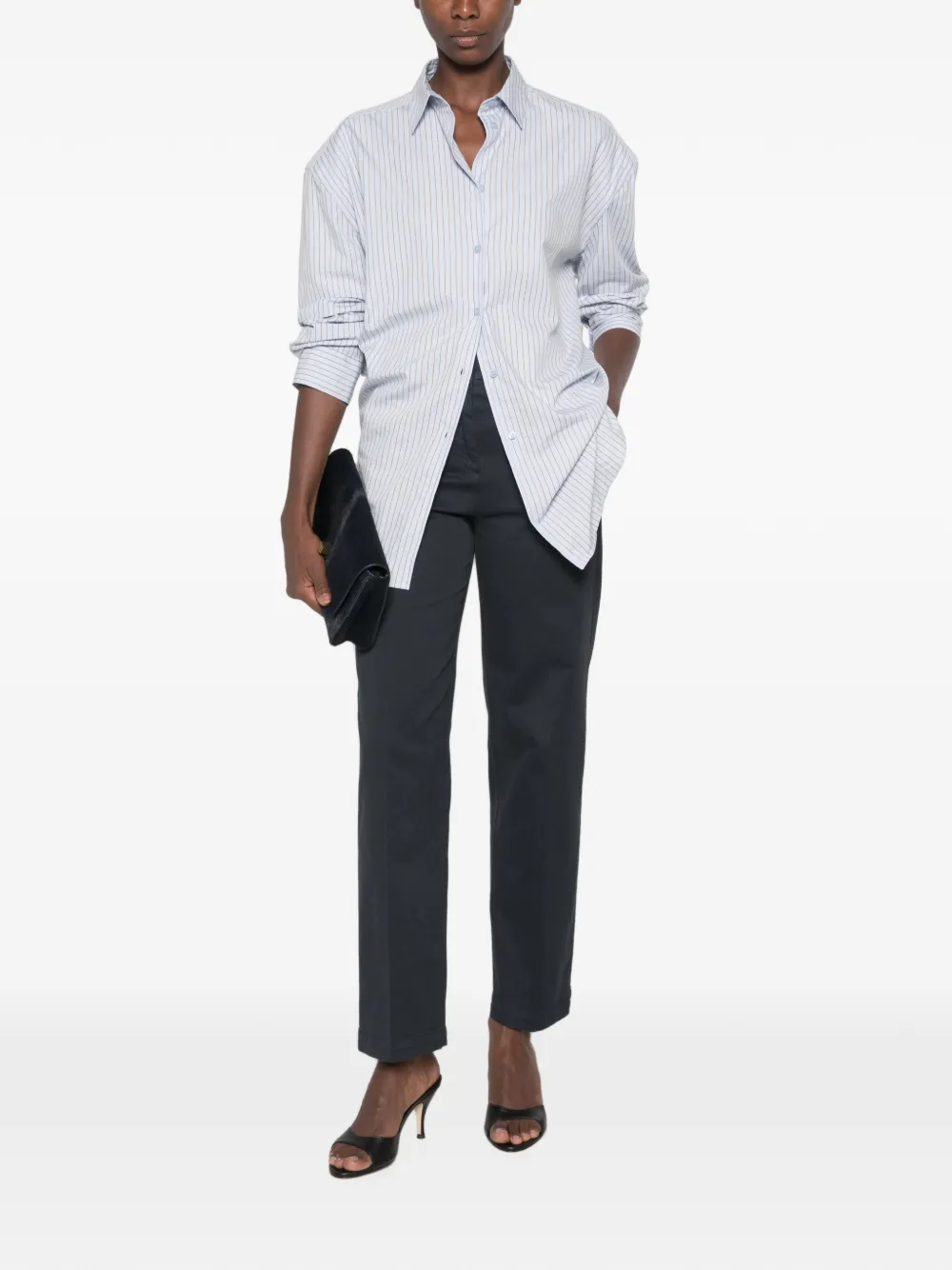 ASPESI Straight chino Blauw