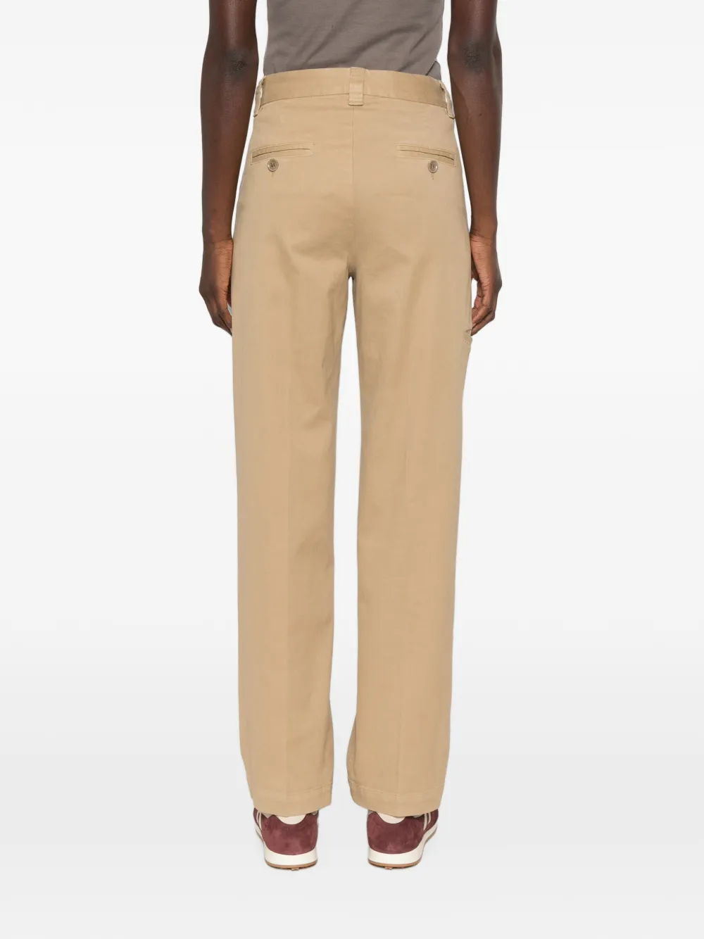 ASPESI Straight broek Beige