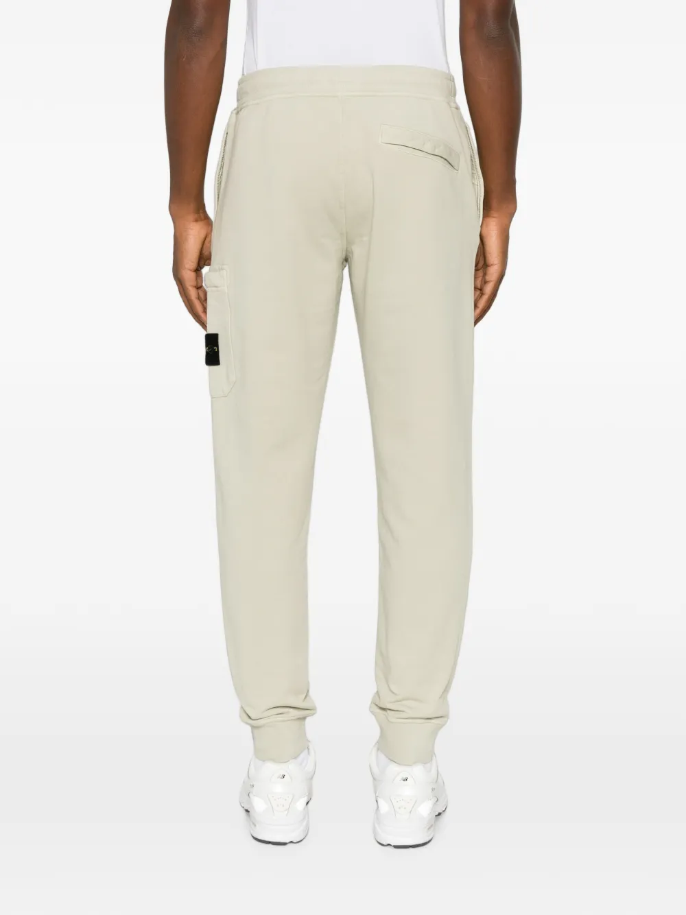 Stone Island Trainingsbroek met logopatch Beige