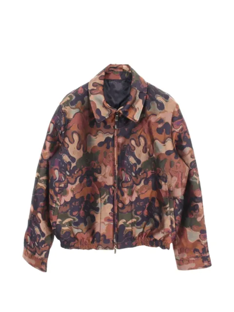 Christian Dior Pre-Owned x Peter Doig 2010s camouflage jacket