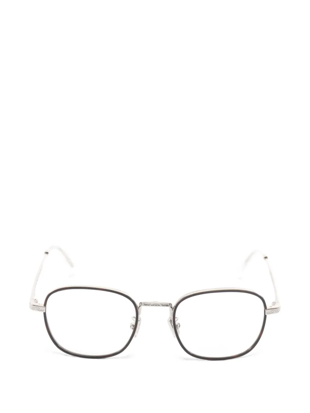 Christian Dior Pre-Owned 2020s Botanica square-frame glasses - Silber