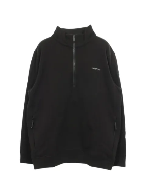 Moncler Vintage 2010s half-zip high-neck sweatshirt