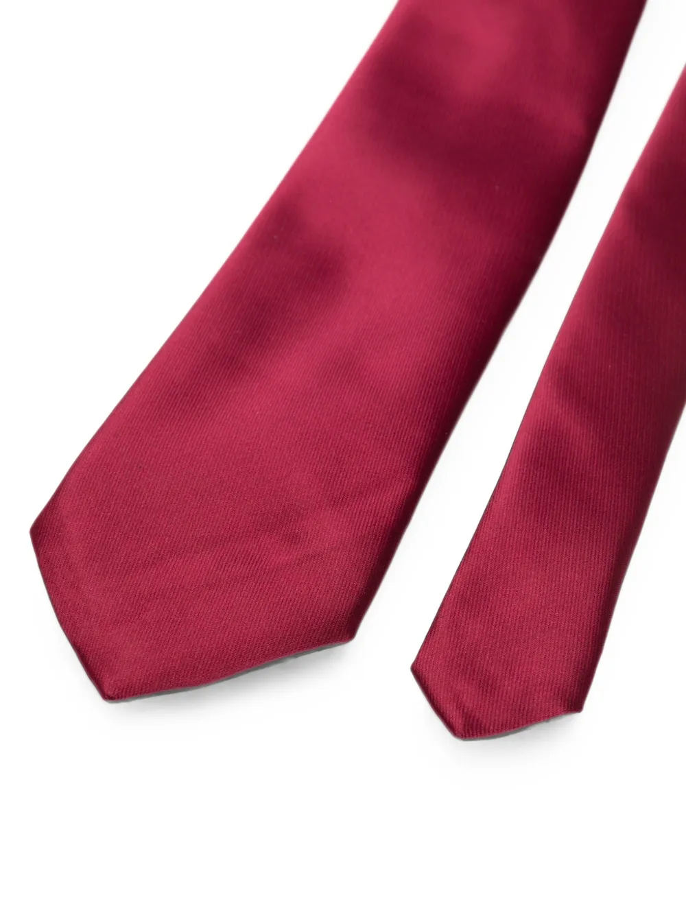 SAPIO Stropdas met satijnen afwerking Rood