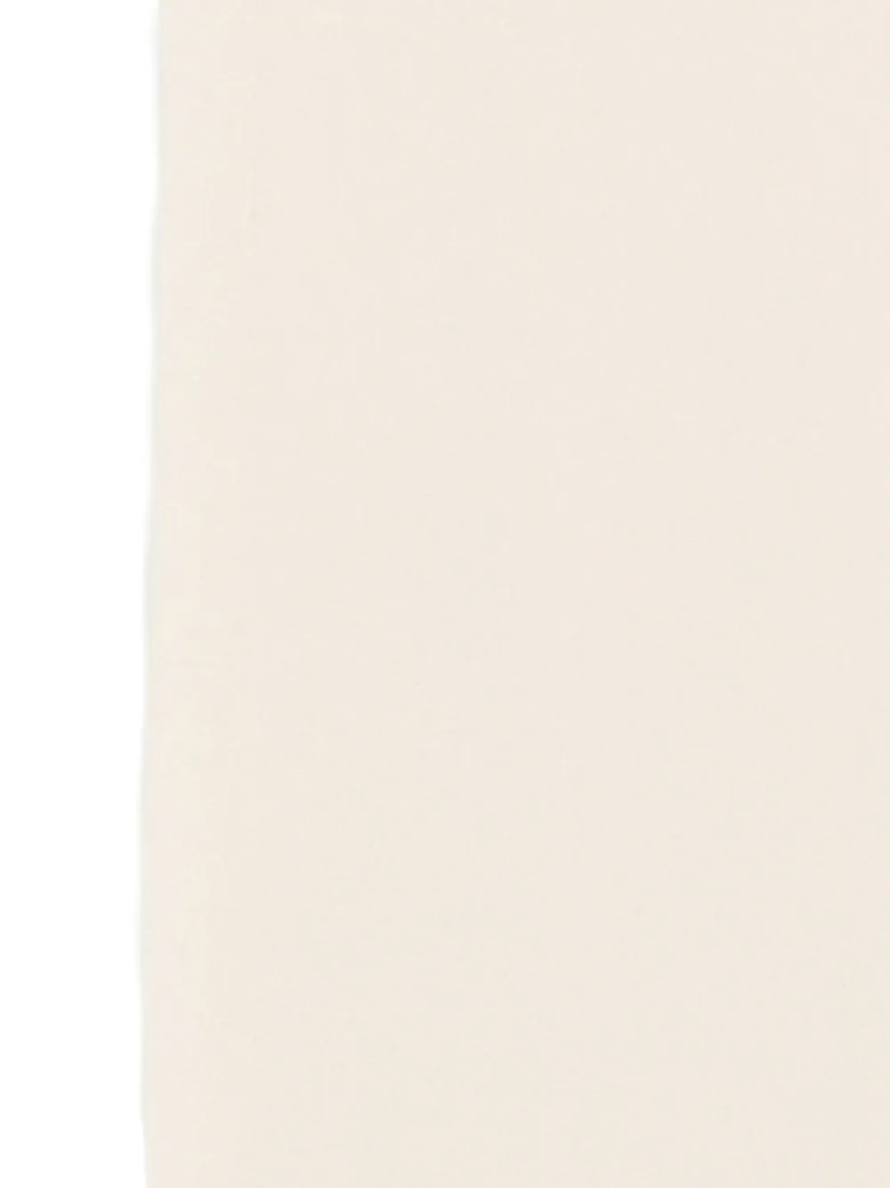 Max Mara Sjaal met geborduurd logo Beige