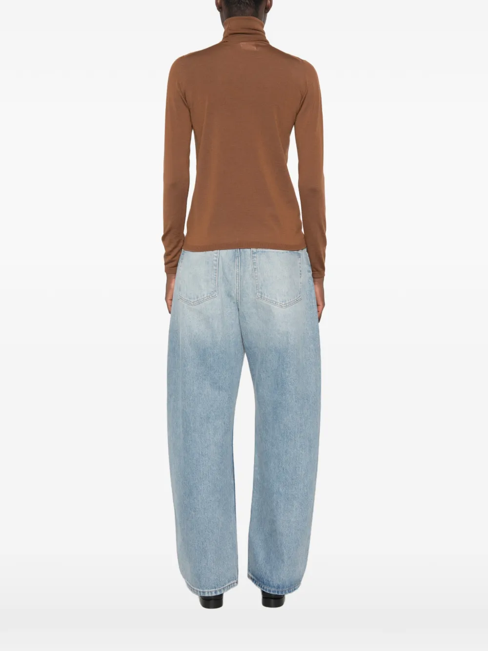 Max Mara Saluto coltrui met lange mouwen Bruin