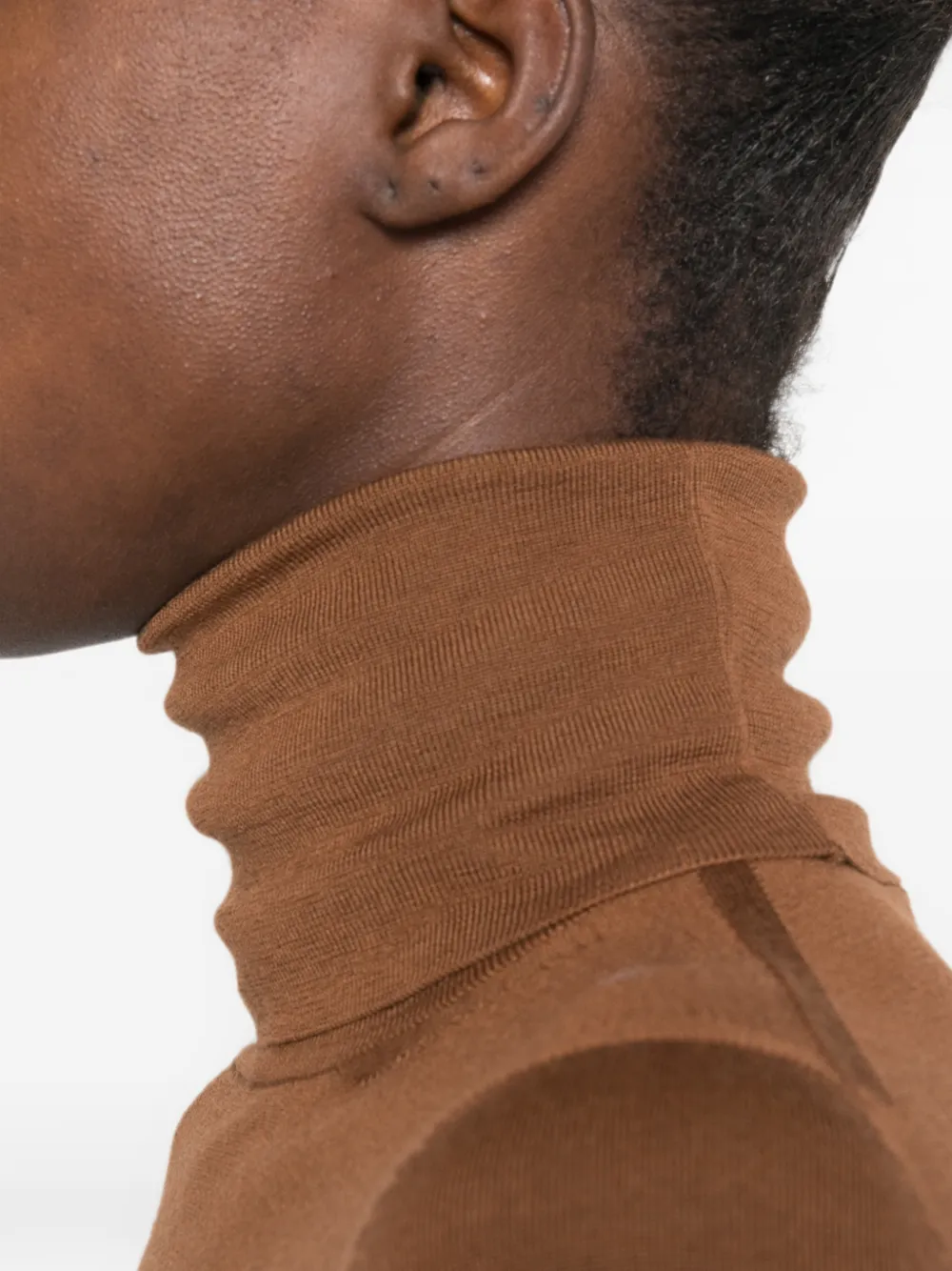Max Mara Saluto coltrui met lange mouwen Bruin