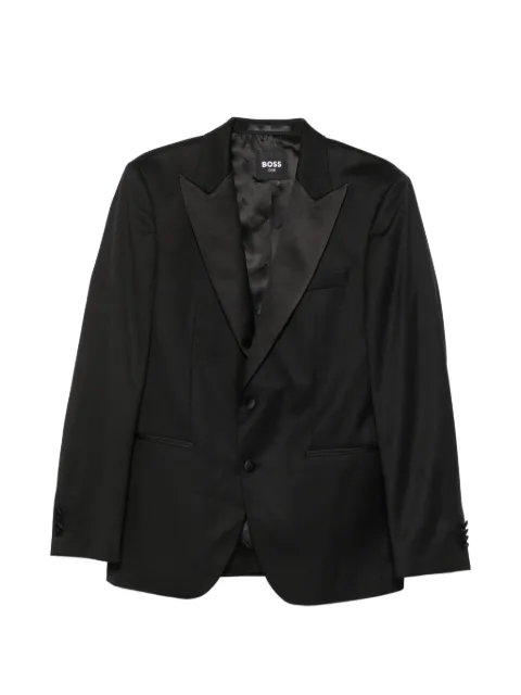 BOSS satin-lapel dinner jacket