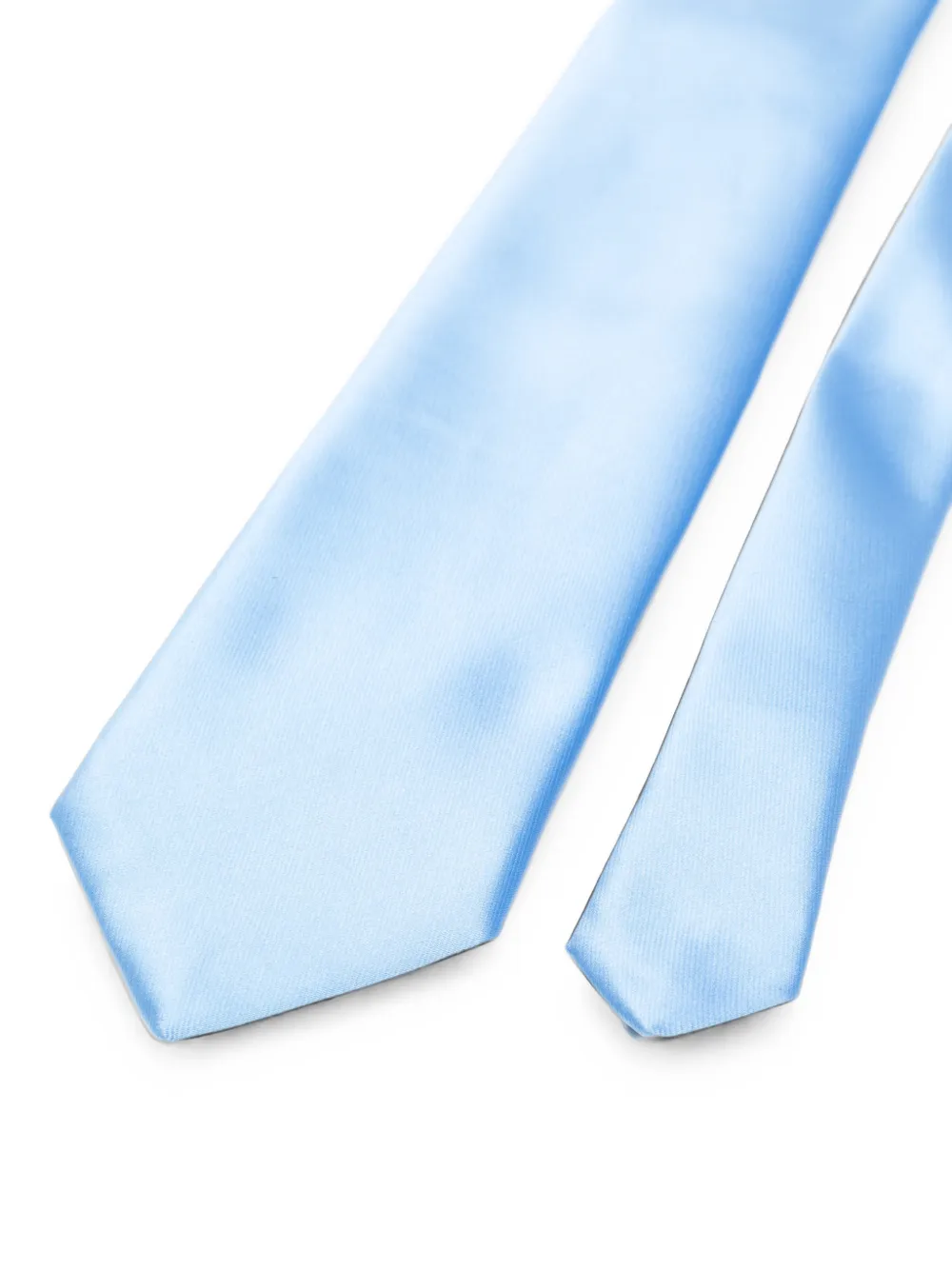 SAPIO Stropdas met satijnen afwerking Blauw