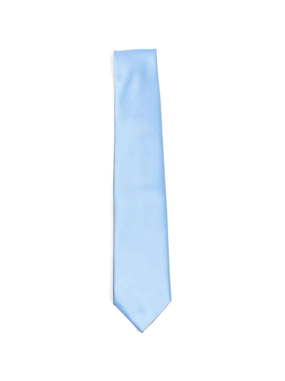 SAPIO satin-finish tie - Blu