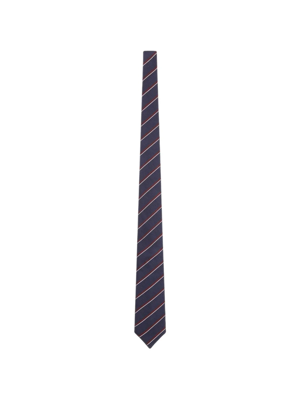 Giorgio Armani diagonal-stripe tie - Blu