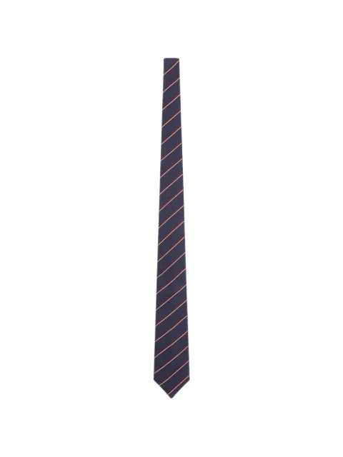 Giorgio Armani diagonal-stripe tie