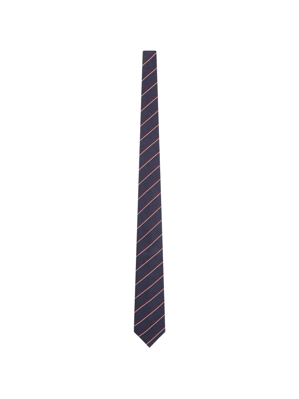 Giorgio Armani diagonal-stripe tie - Blu