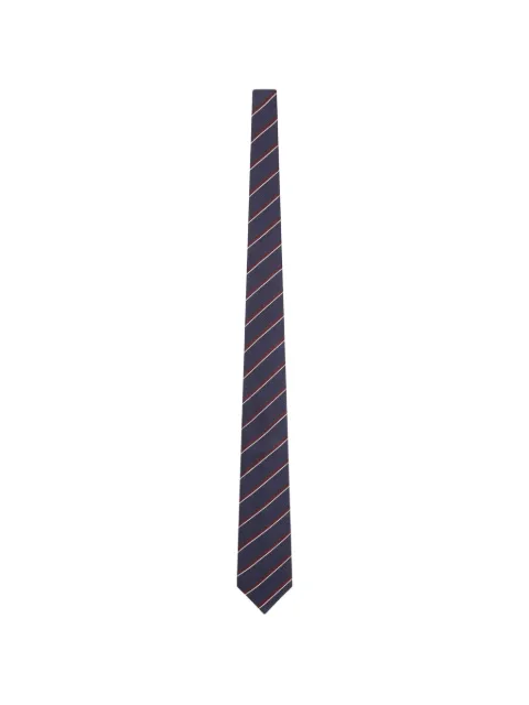 Giorgio Armani diagonal-stripe tie