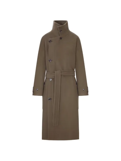 LEMAIRE wrap coat in wool