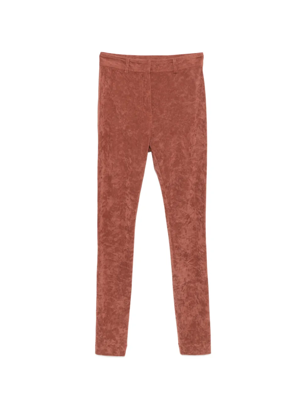 Alberta Ferretti belt-loop trousers - Orange