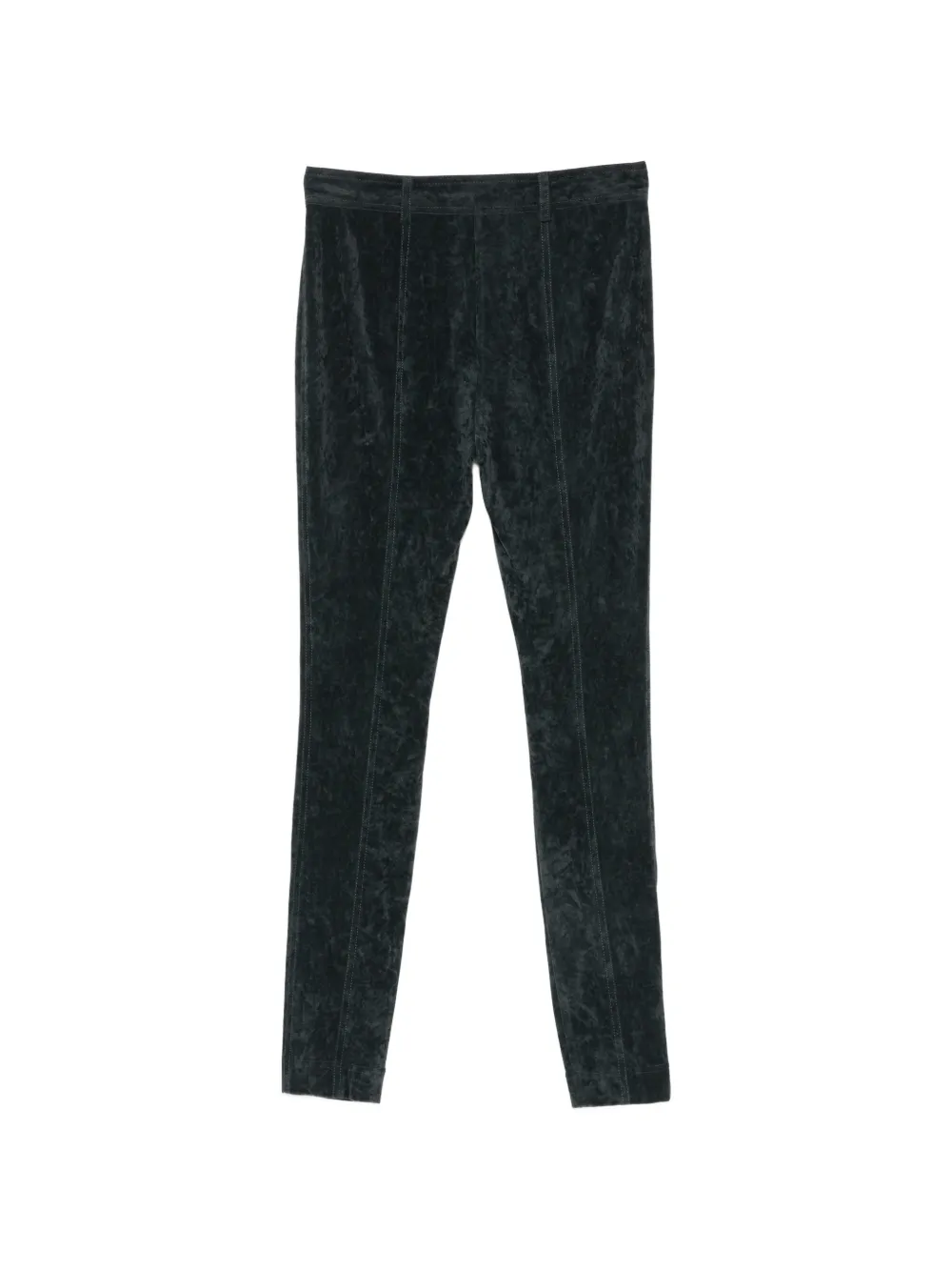 Alberta Ferretti Broek met fluwelen-effect Grijs