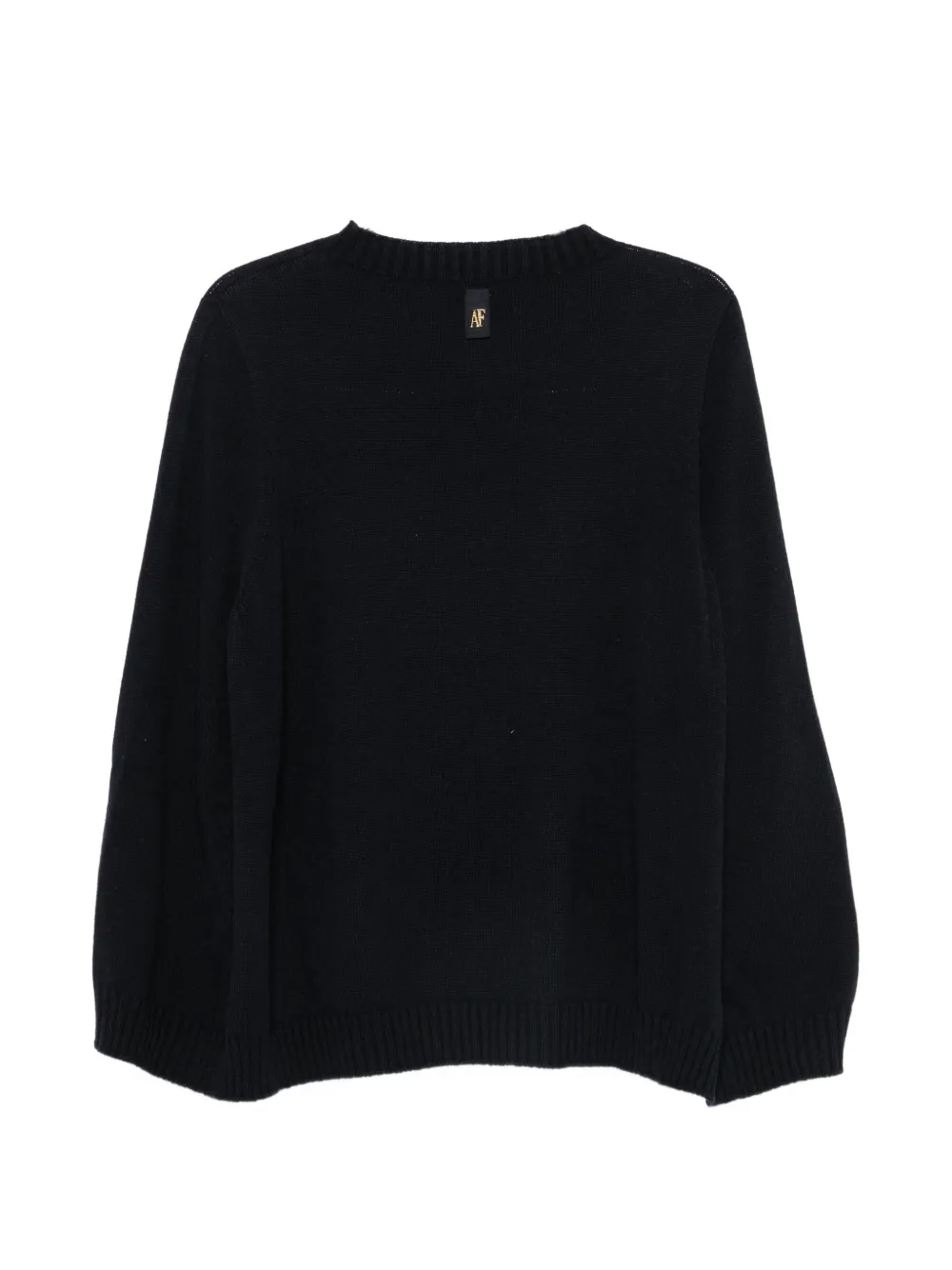Alberta Ferretti button-embellished sweater Blauw