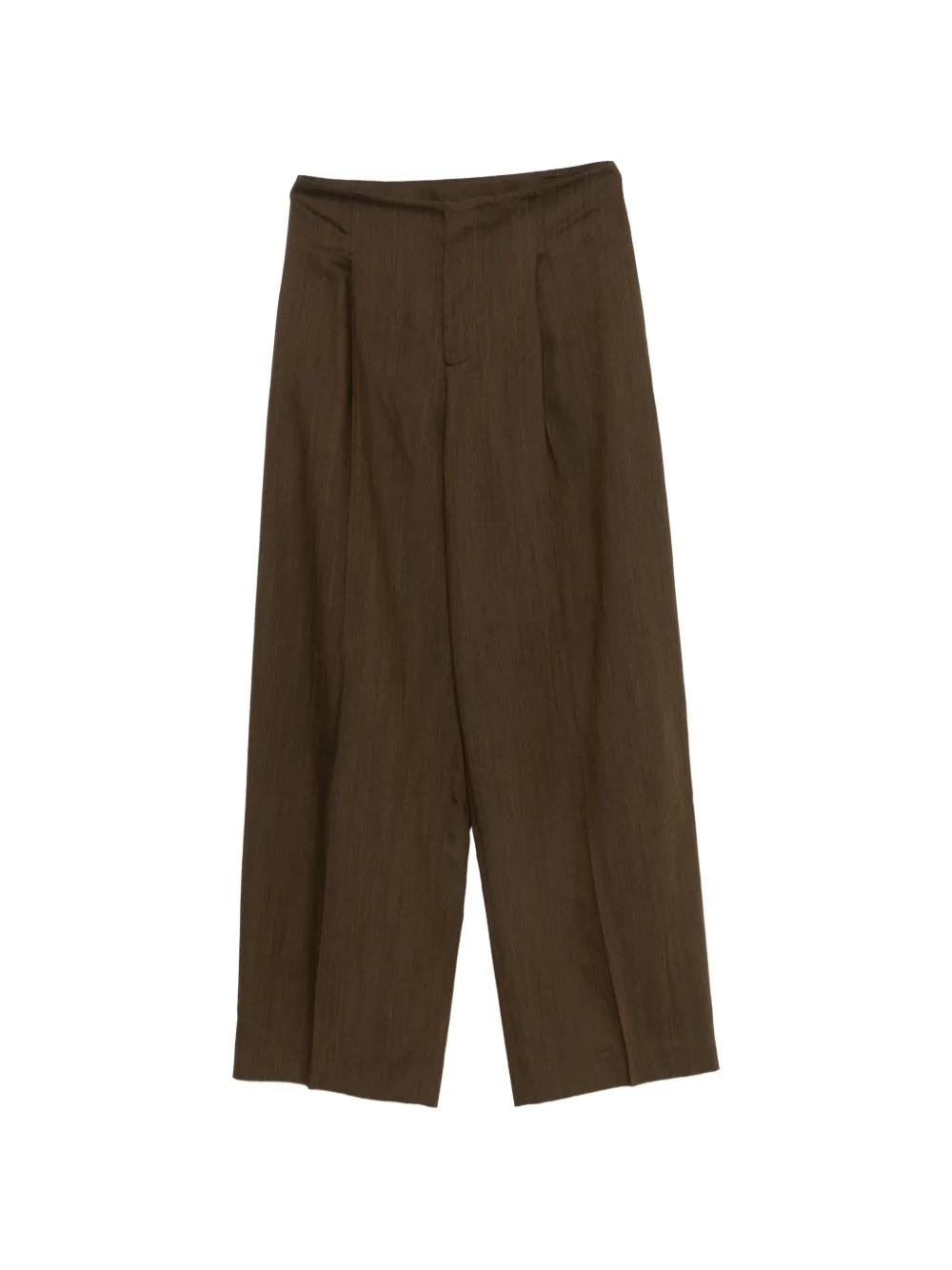 Alberta Ferretti pleated wide-leg trousers
