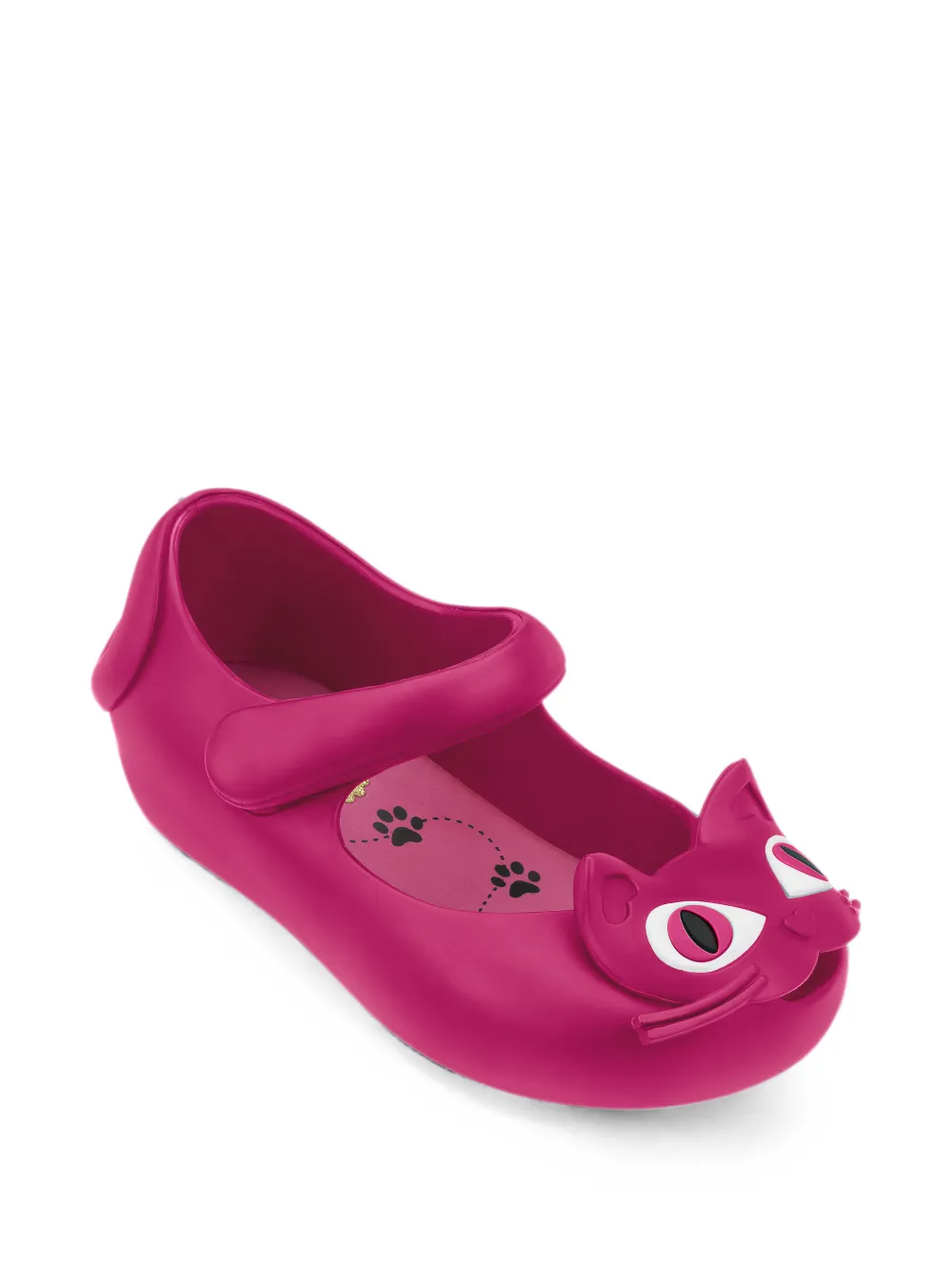 Mini Melissa Ultragirl II SP cat-motif ballet flats Roze