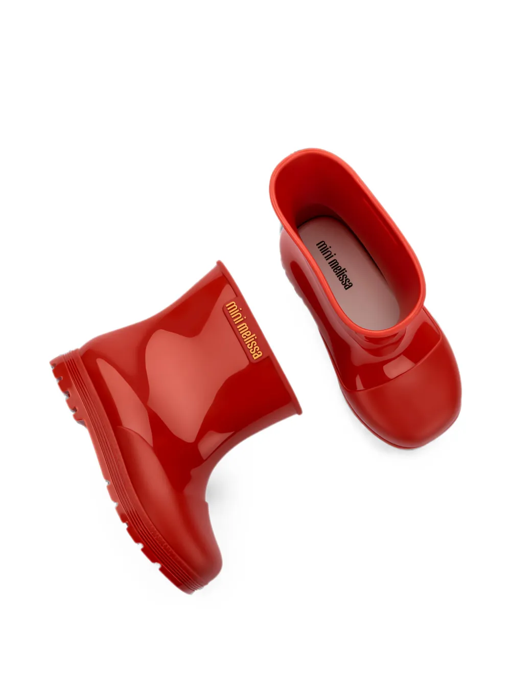 Mini Melissa Welly boots Rood