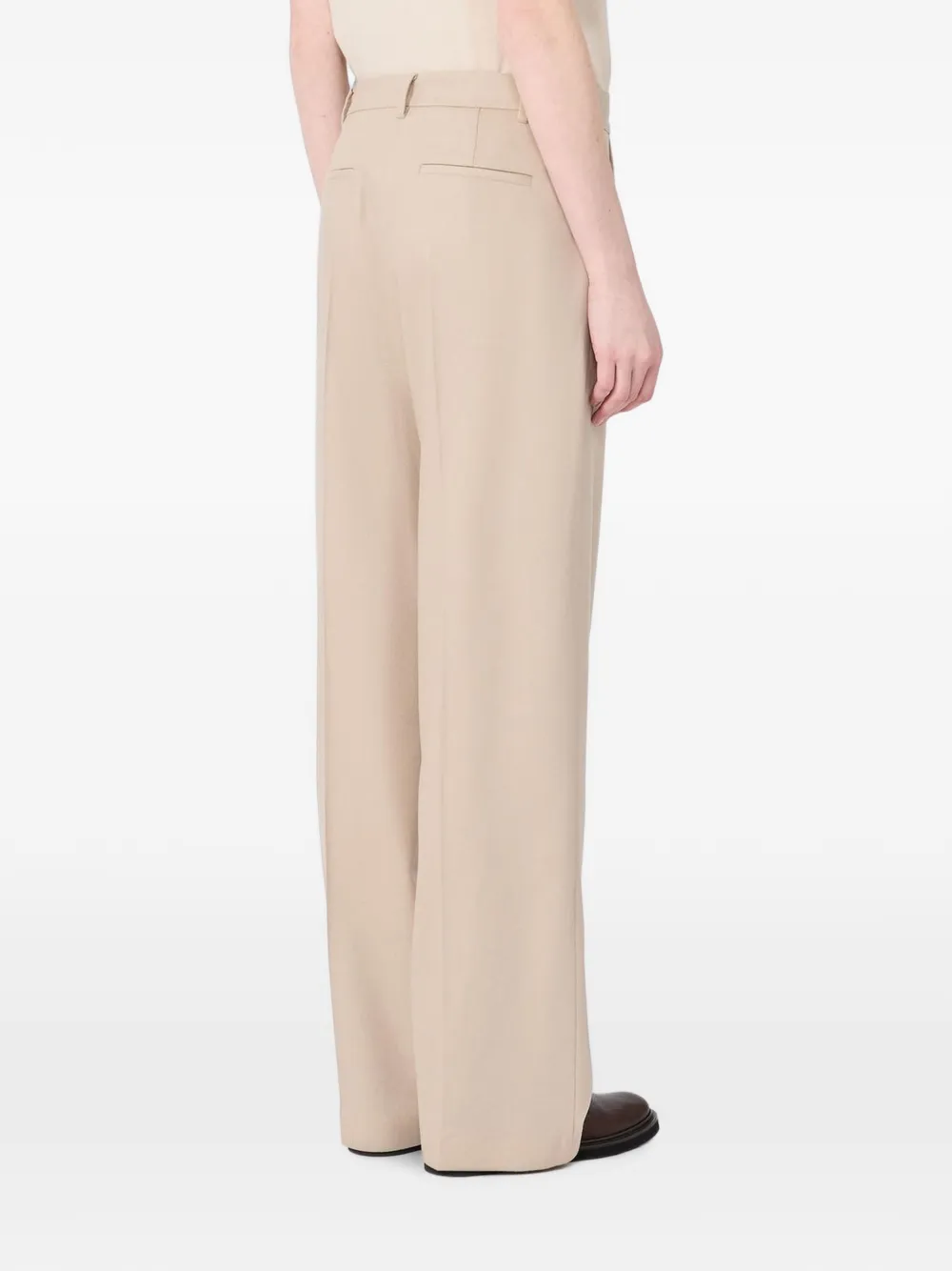 'S Max Mara Geplooide broek Beige