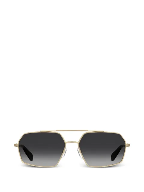 Moschino Eyewear солнцезащитные очки в квадратной оправе