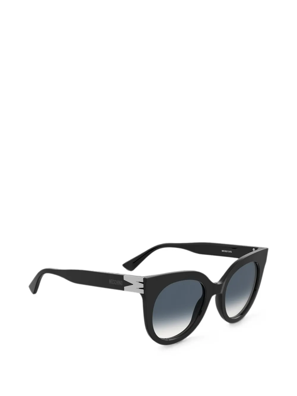 Moschino Eyewear Zonnebril met cat-eye montuur Zwart