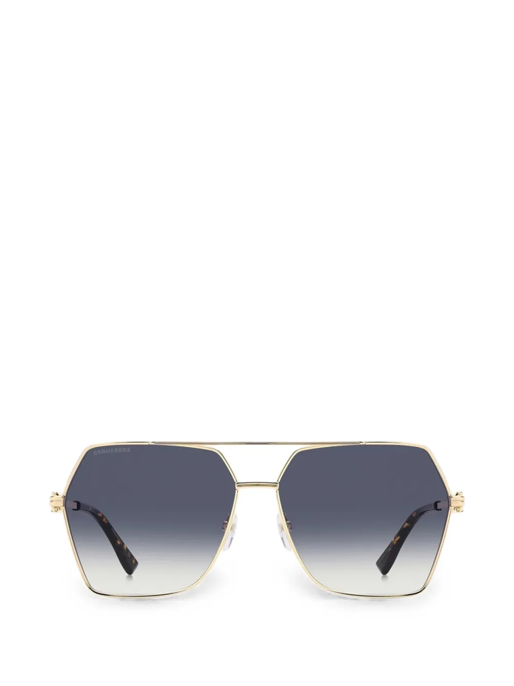 DSQUARED2 geometric-frame sunglasses - Oro
