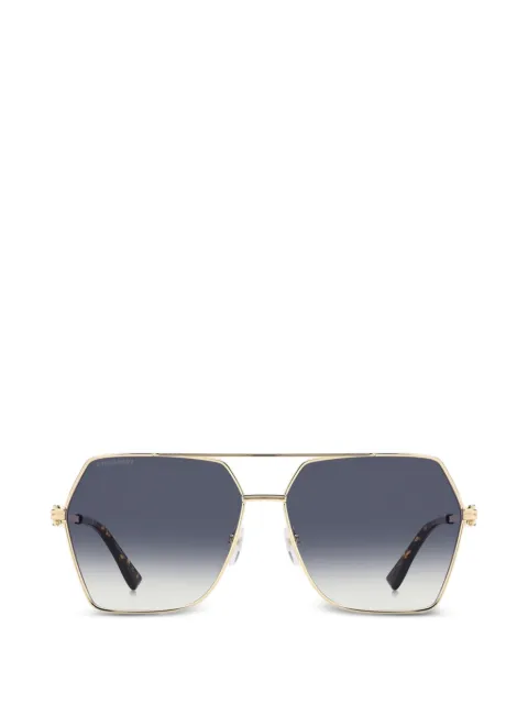 DSQUARED2 lentes de sol con armazón geométrica