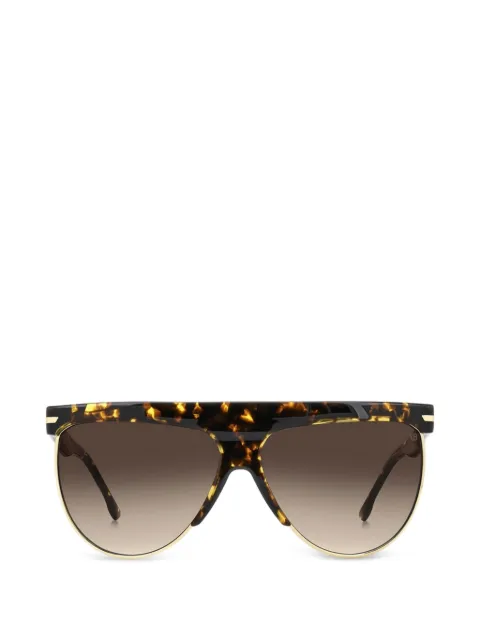 Victoria Beckham Eyewear tortoiseshell-effect pilot-frame sunglasses