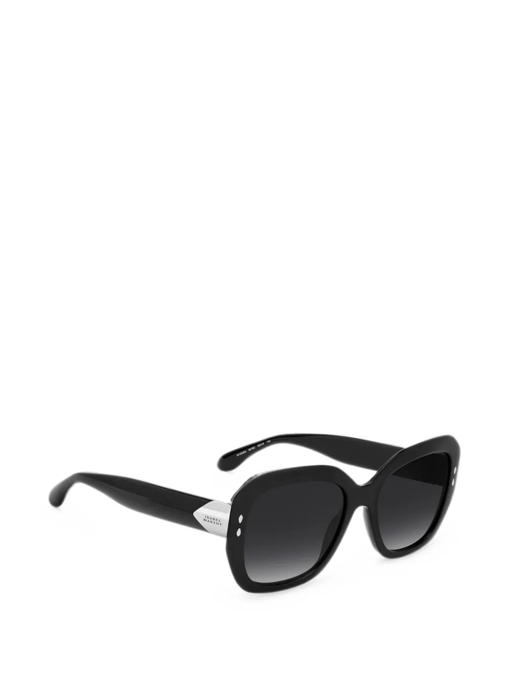Isabel Marant Eyewear Zonnebril met rechthoekig montuur Zwart