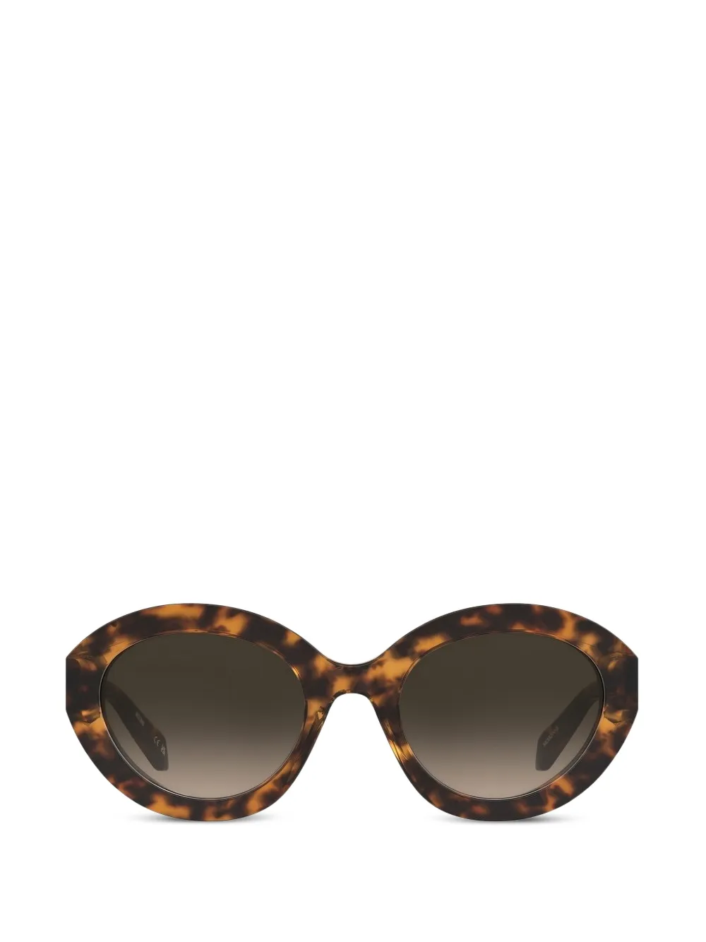Moschino cat-eye sunglasses - Marrone