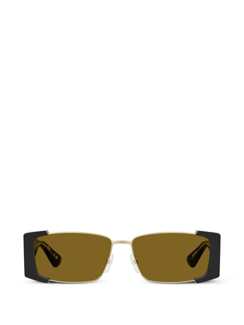 Moschino rectangle-frame sunglasses - Nero