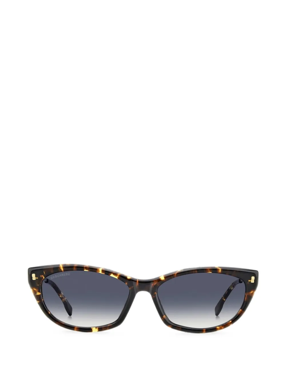 DSQUARED2 EYEWEAR cat-eye frame sunglasses - Marrone