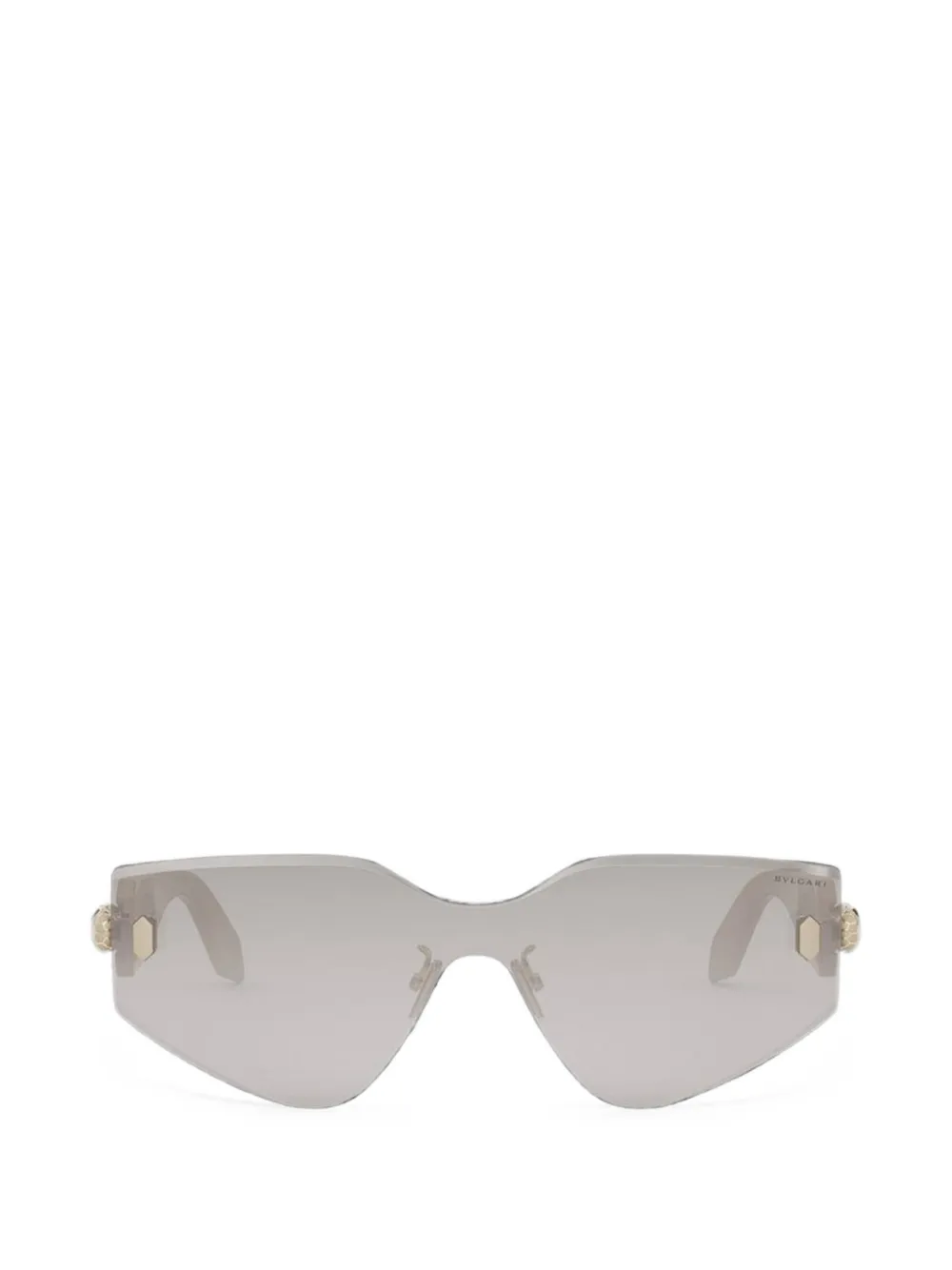 Bvlgari Serpenti geometric-frame sunglasses - Toni neutri