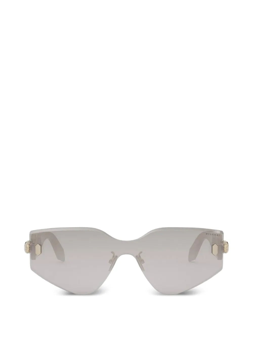 Bvlgari Serpenti geometric-frame sunglasses - Toni neutri