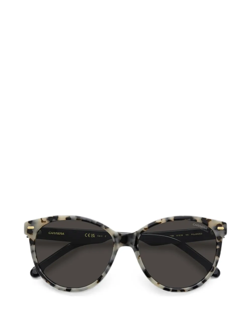 Carrera 3084 zonnebril met cat-eye montuur Beige