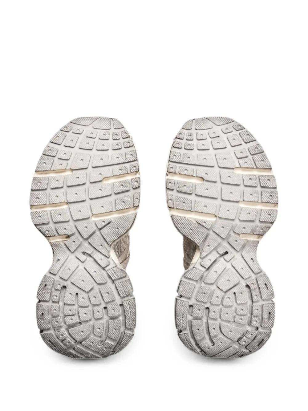 Balenciaga 3xl extreme laces mules in eggshell Beige