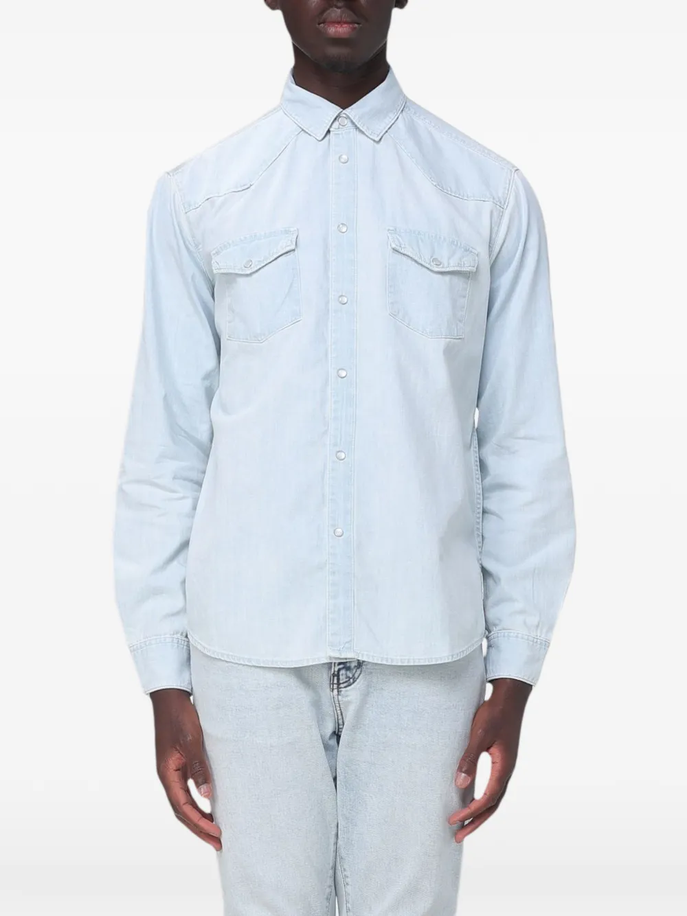 Emporio Armani Armani Jeans denim shirt - Blu