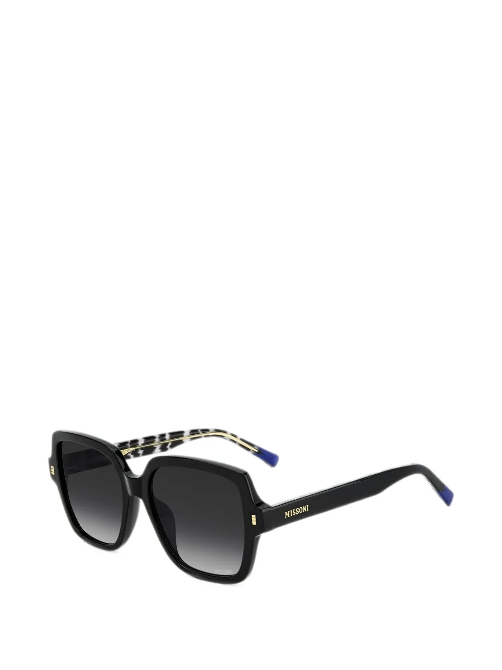 MISSONI EYEWEAR Zonnebril met vierkant montuur Zwart