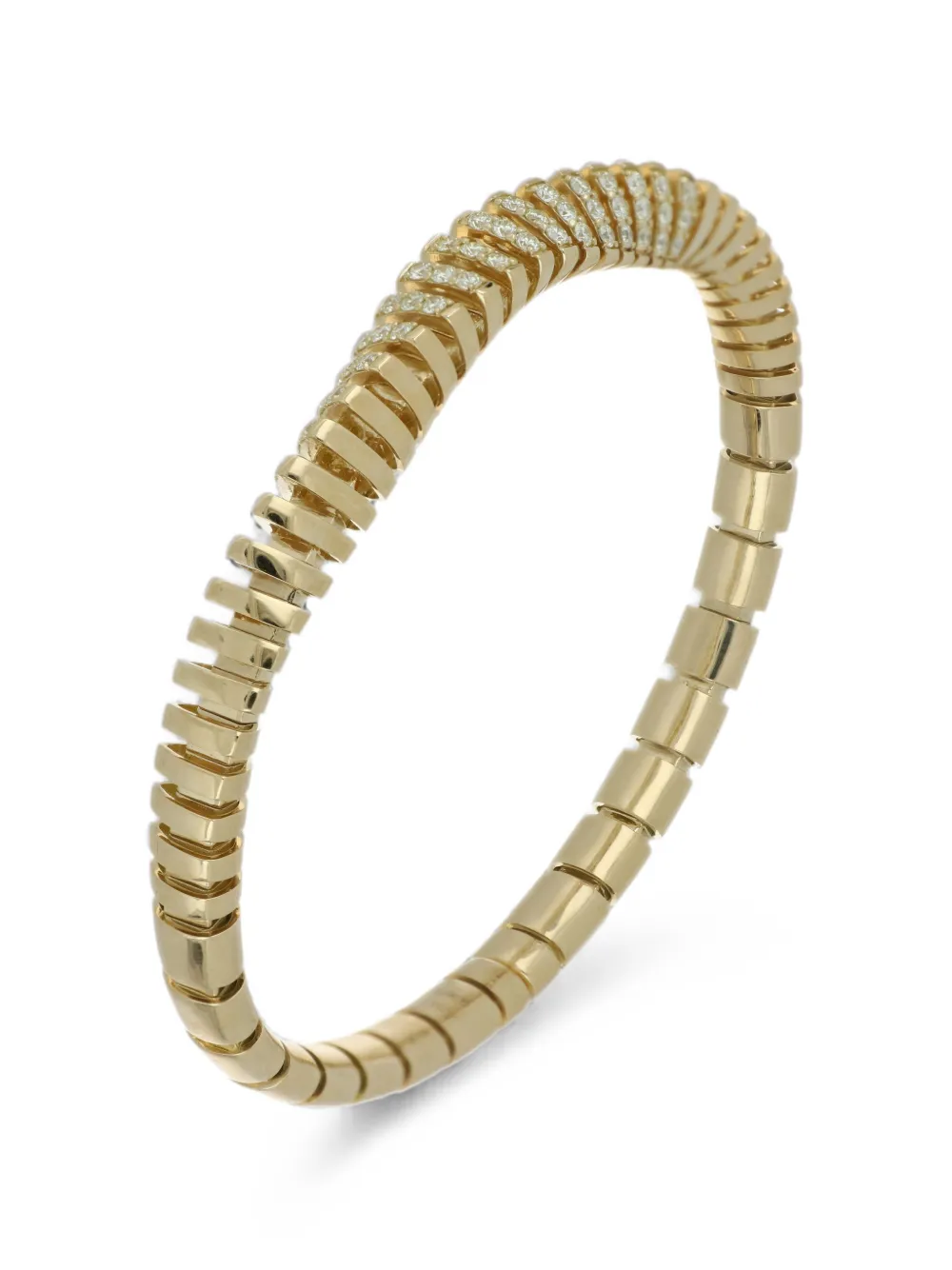 FerriFirenze Crescendo Mini-Me diamond bangle - Gold